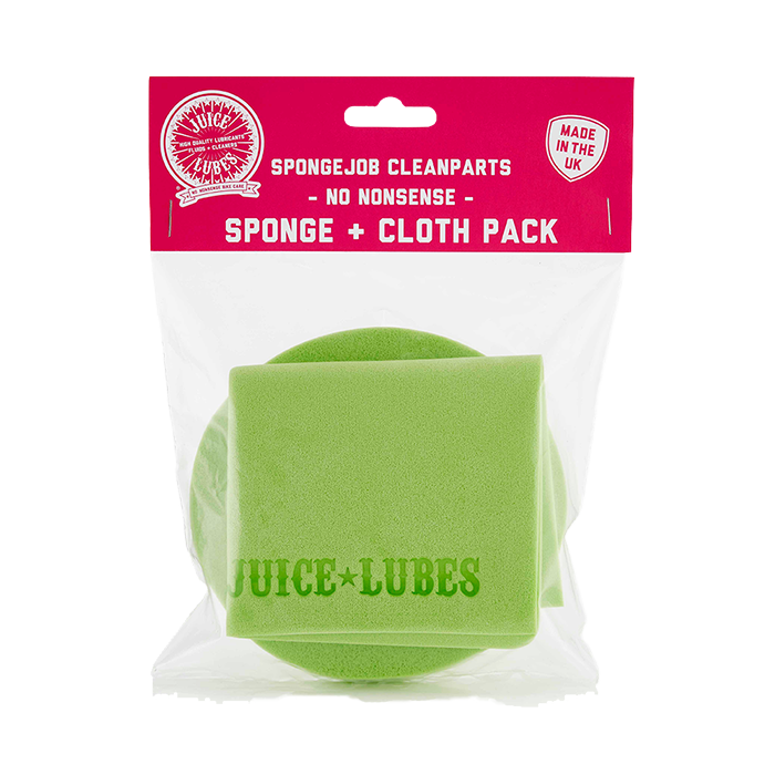Juice Lubes Sponge and Cloth Pack