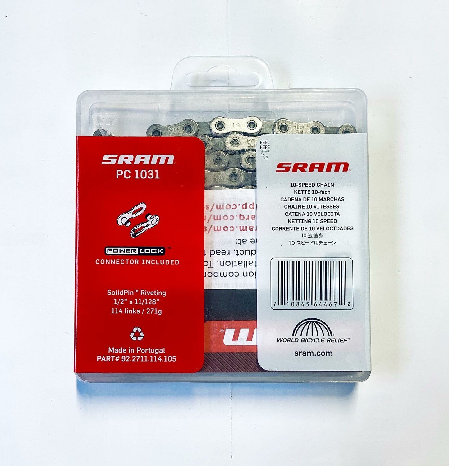 SRAM PC1031 10 Speed Chain 114 Links with Power link, Boxed